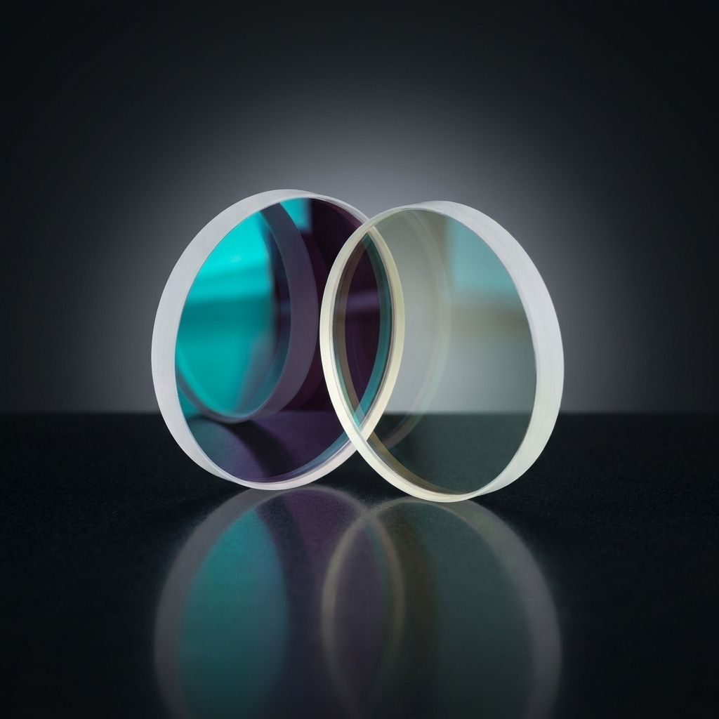 Custom Size Optical Glass Plate Beamsplitter — image 1
