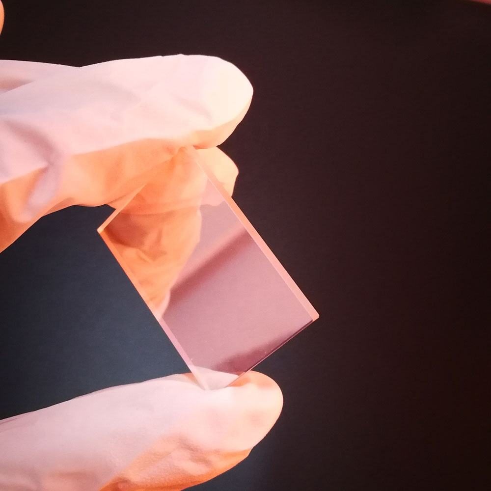 Custom Size Optical Glass Plate Beamsplitter — image 1
