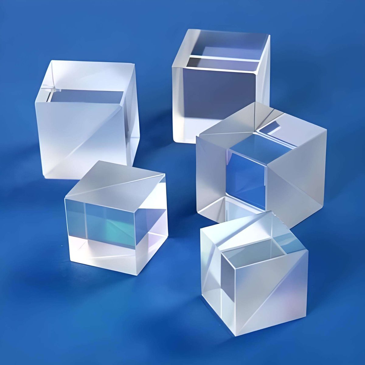 5 mm Optical Glass Prism Beamsplitter, AR Coated — image 1