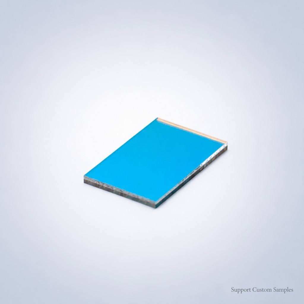 Custom Size Optical Glass Round Beamsplitter — image 1