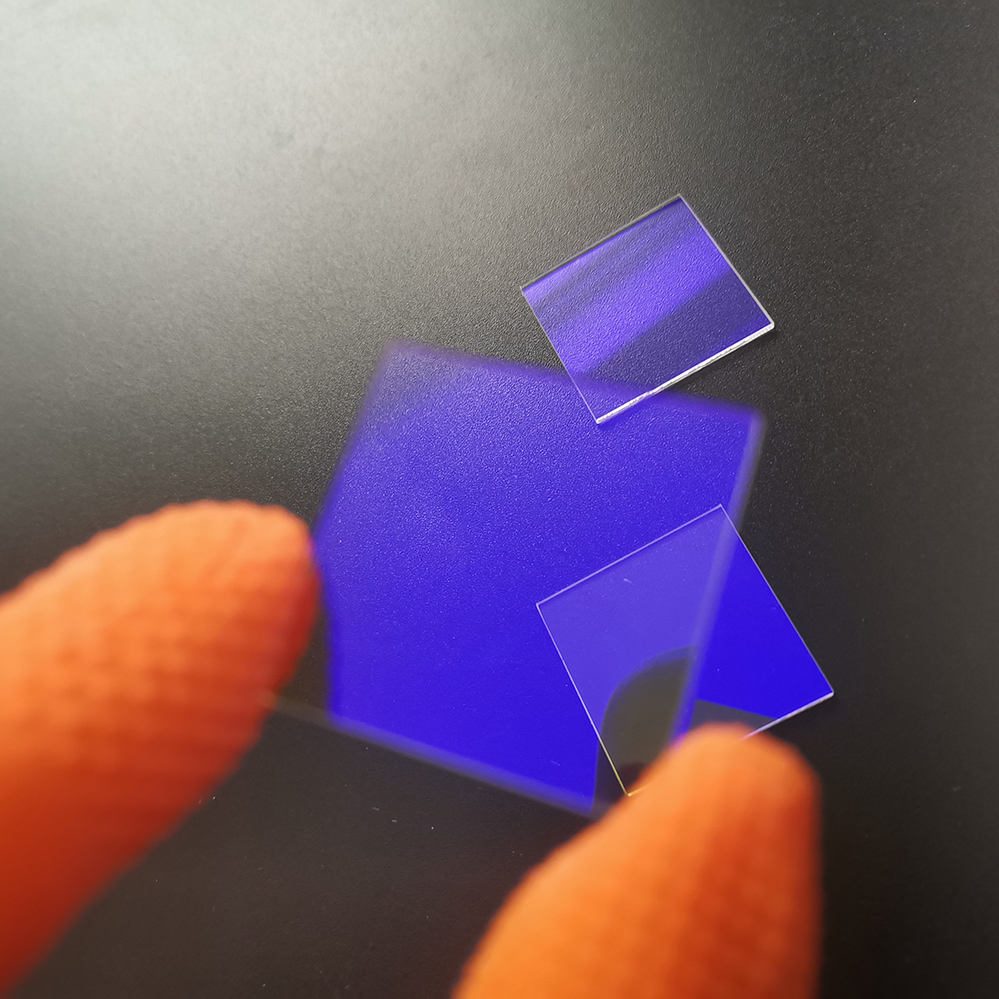 5x0.5 mm Optical Glass Round Optical Filter — image 1