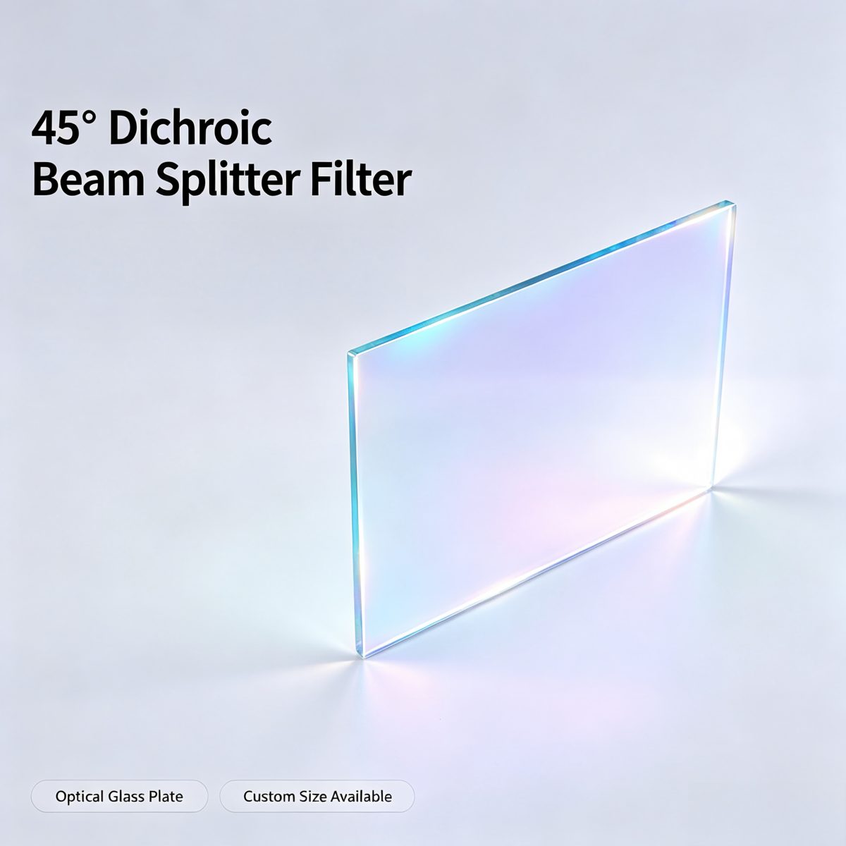 5 mm Optical Glass Round Optical Filter — image 1