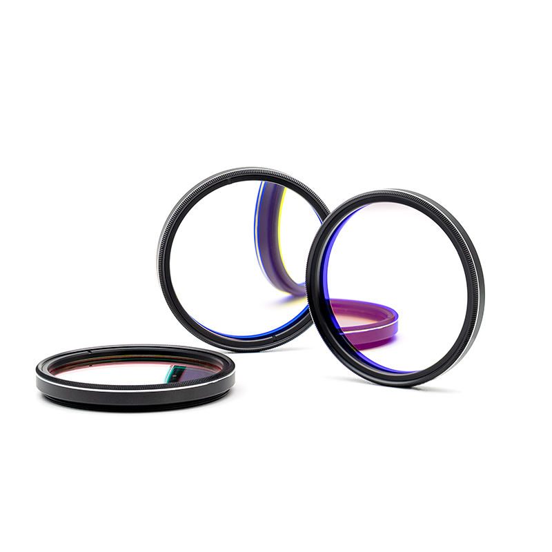 Custom Size Optical Glass Round Optical Filter, AR Coated — image 1