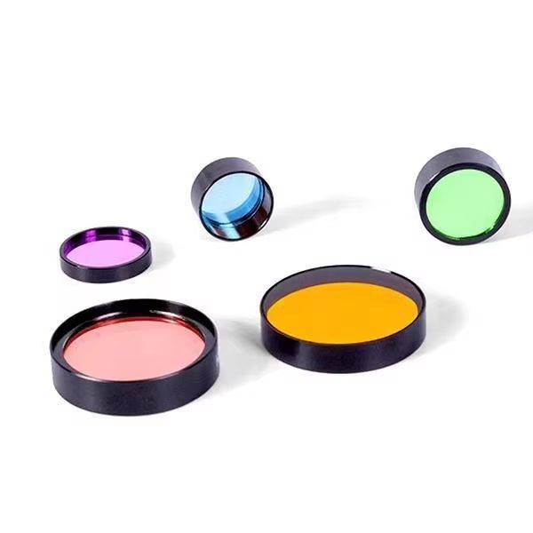 Custom Size Optical Glass Round Optical Filter — image 1