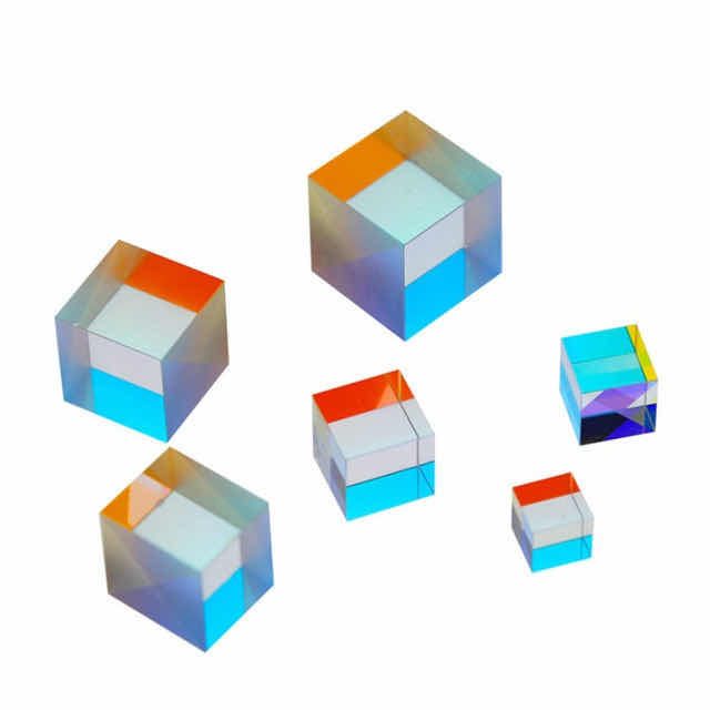 22 mm Optical Glass X-cube Optical Prism — image 1