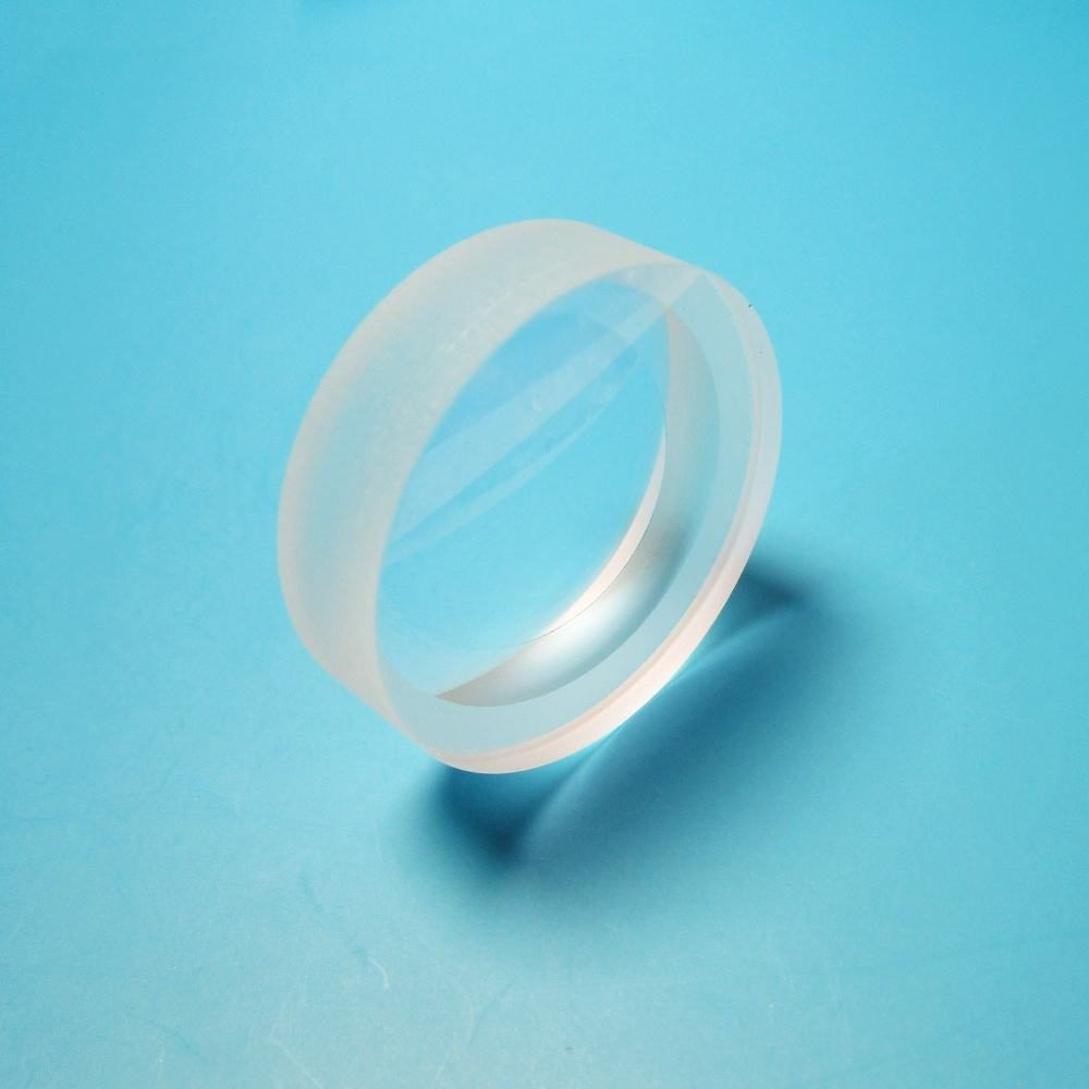 0.6x5 mm Sapphire Biconcave Lens, AR Coated — image 1