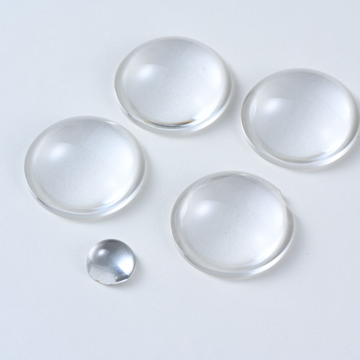 0.5 mm Sapphire Hemisphere Lens, AR Coated — image 1
