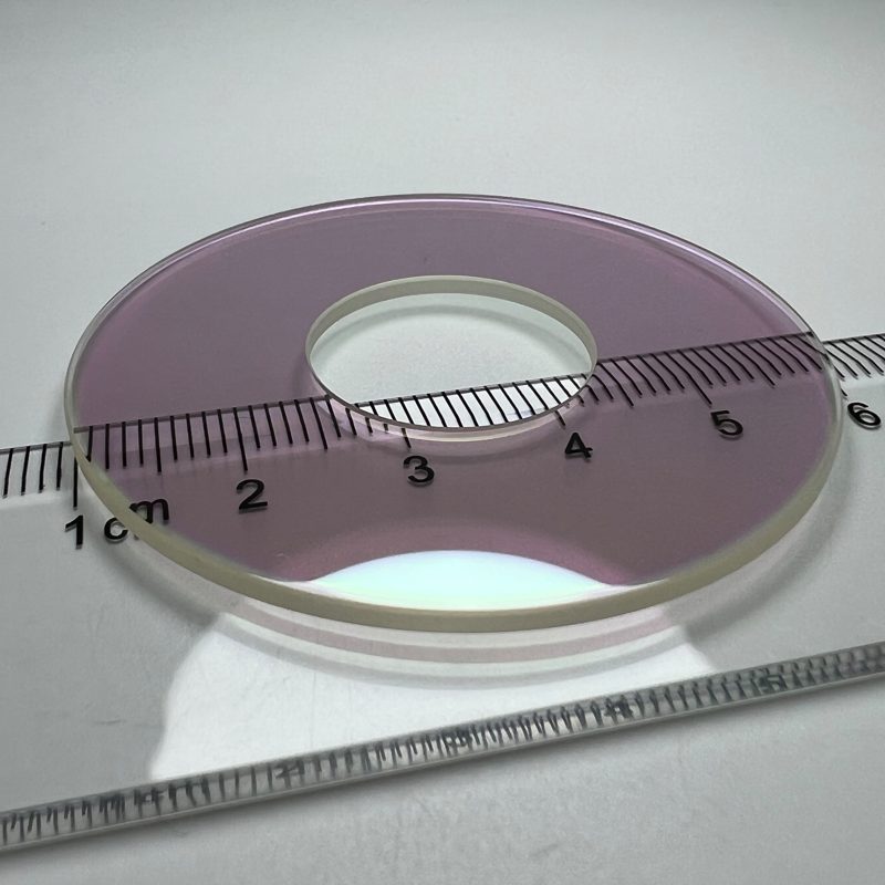 Custom Size Sapphire Optical Filter, AR Coated — image 1