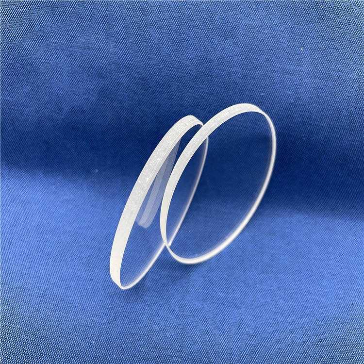 1x0.5 mm Sapphire Round Optical Window, AR Coated — image 1