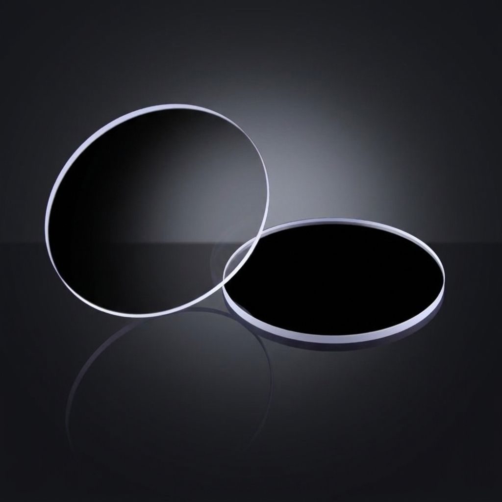 1x1 mm Sapphire Round Optical Window — image 1
