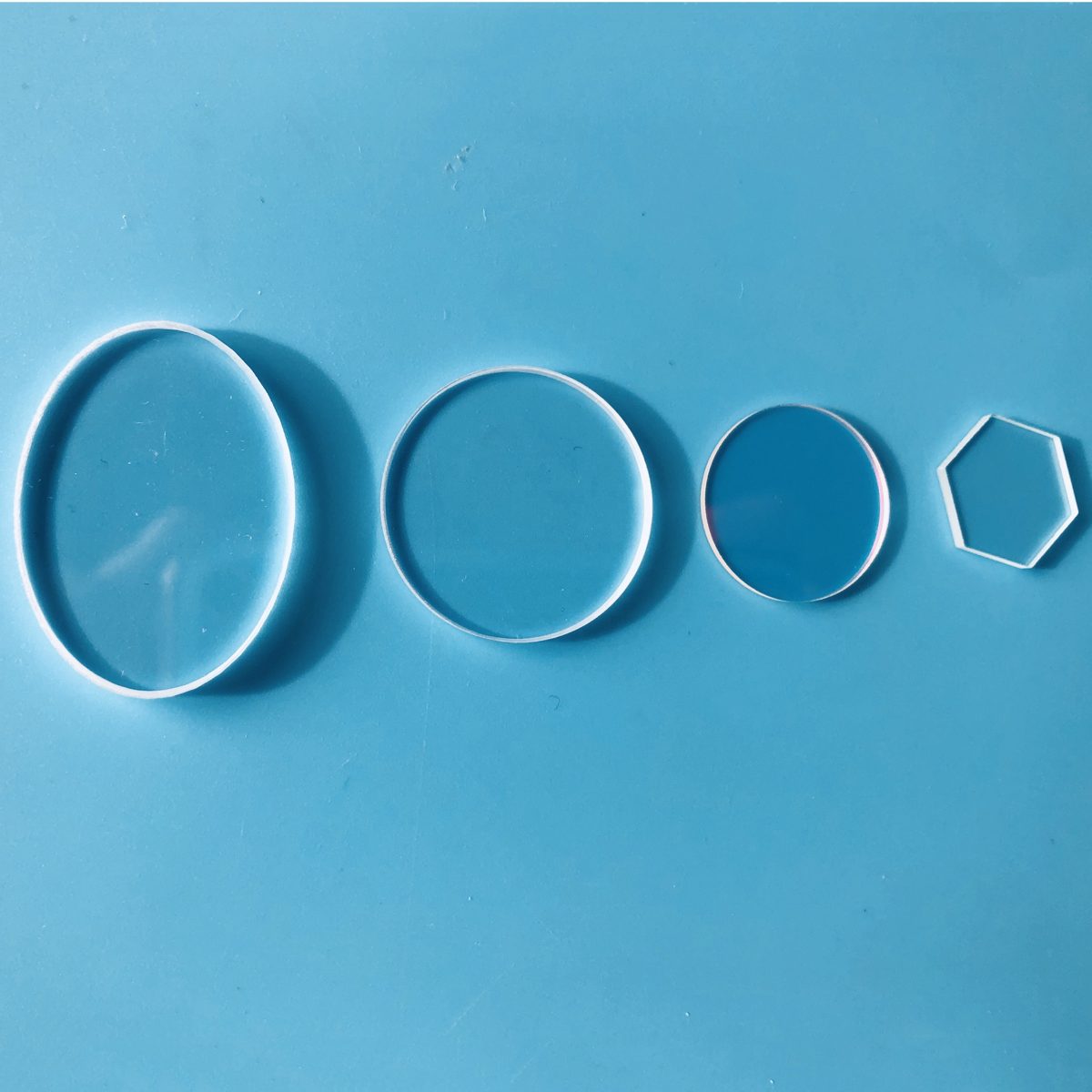 1x1 mm Sapphire Round Optical Window — image 1