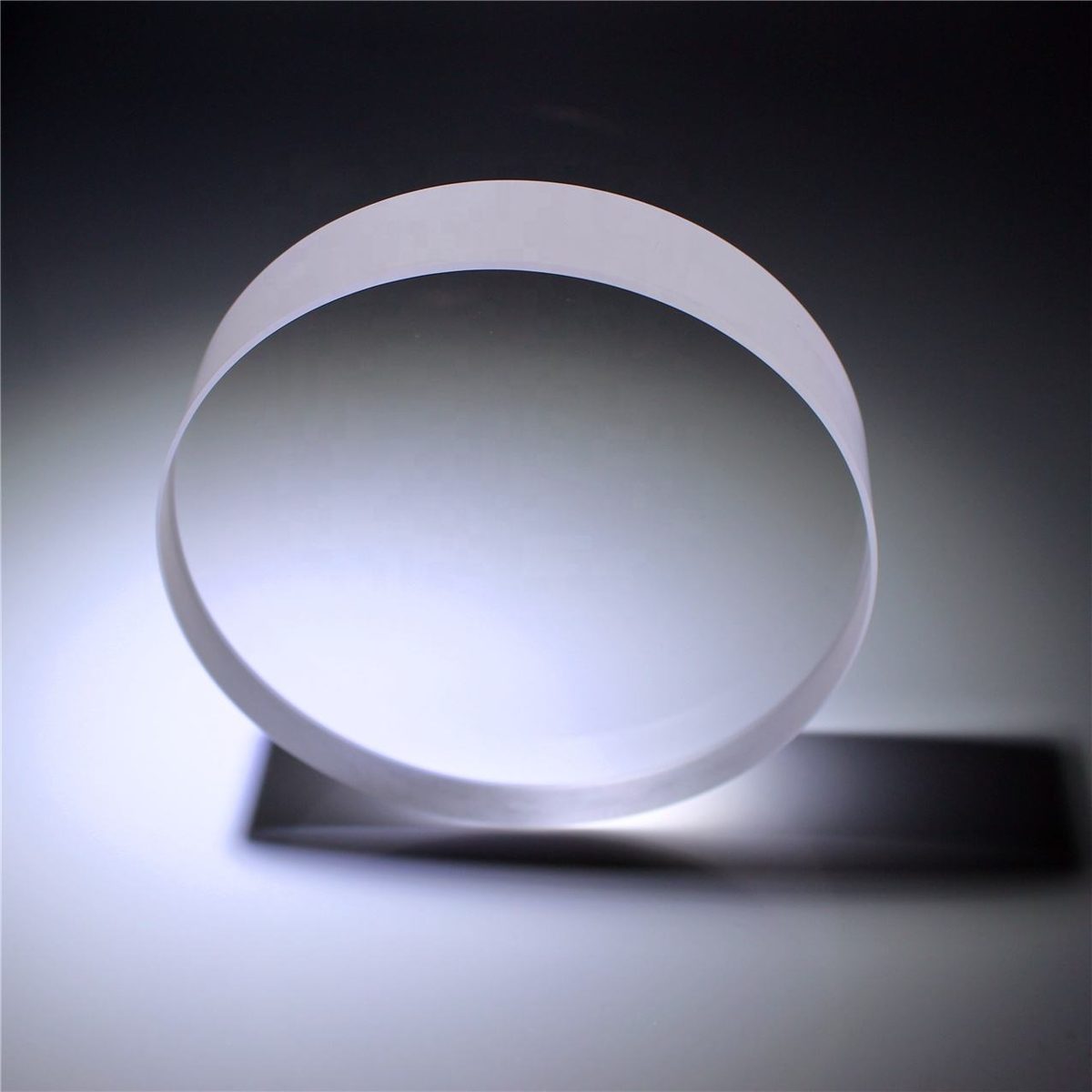 3x0.5 mm Sapphire Round Optical Window, AR Coated — image 1
