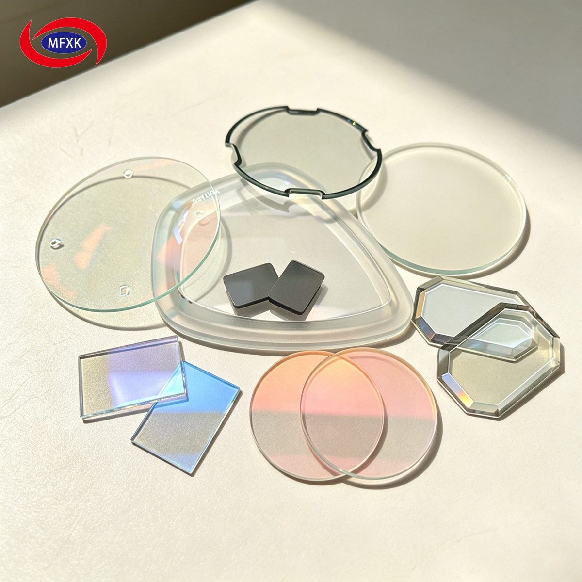 Custom Size Sapphire Round Optical Window, AR Coated — image 1