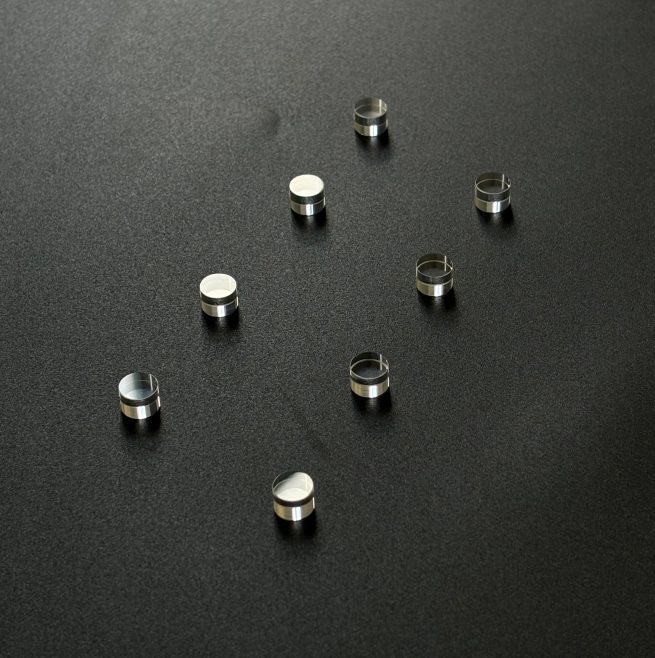 Custom Size Sapphire Round Optical Window, AR Coated — image 1