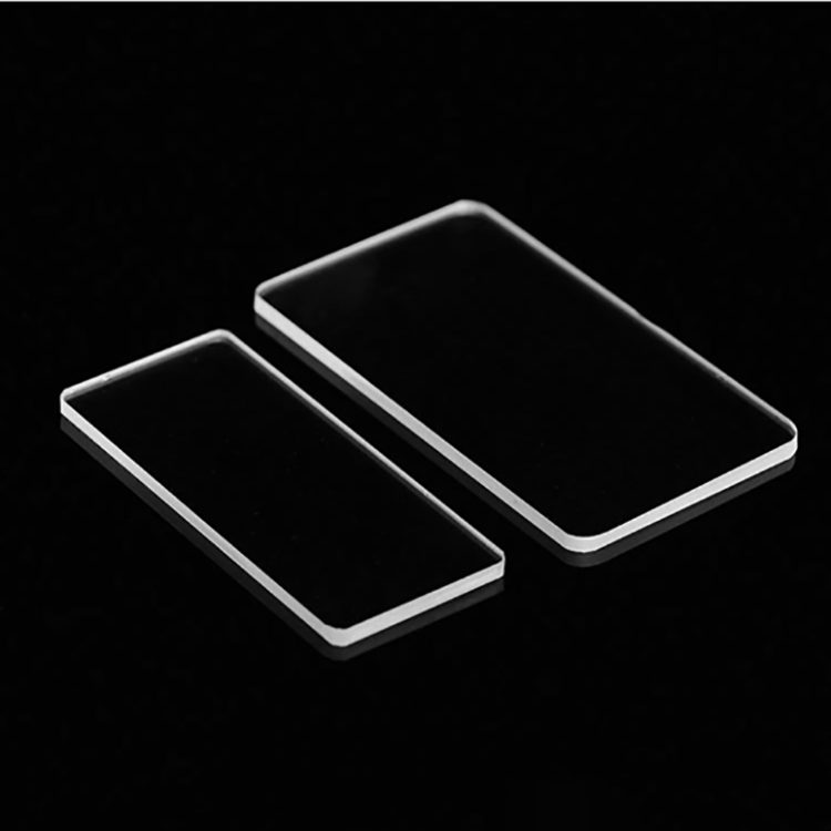 5x0.5 mm Sapphire Square Optical Window, AR Coated — image 1
