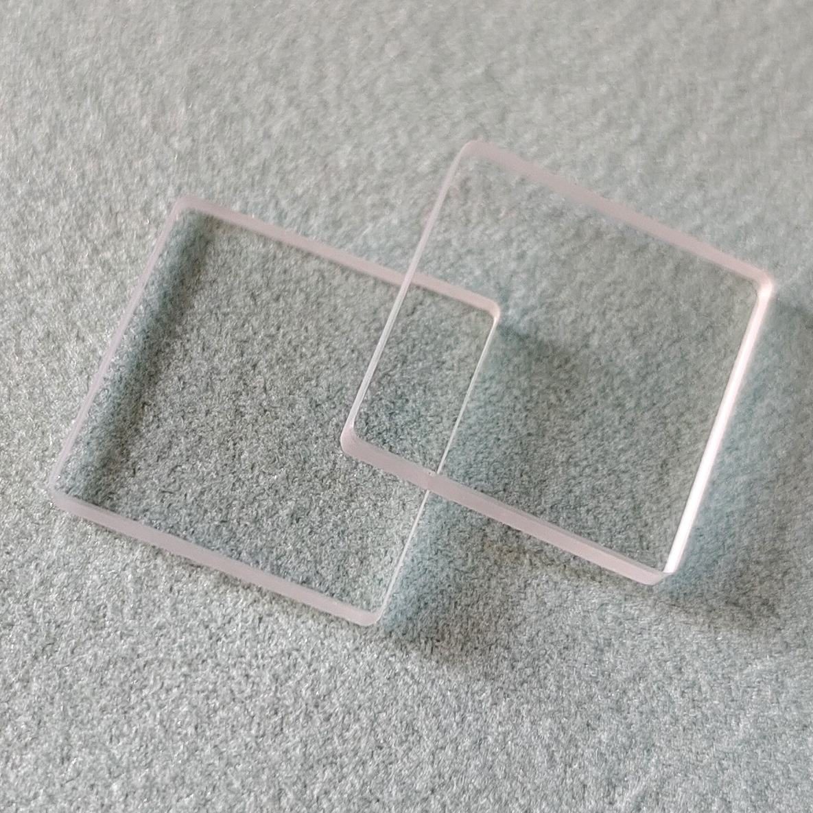 Custom Size Sapphire Square Optical Window, AR Coated — image 1