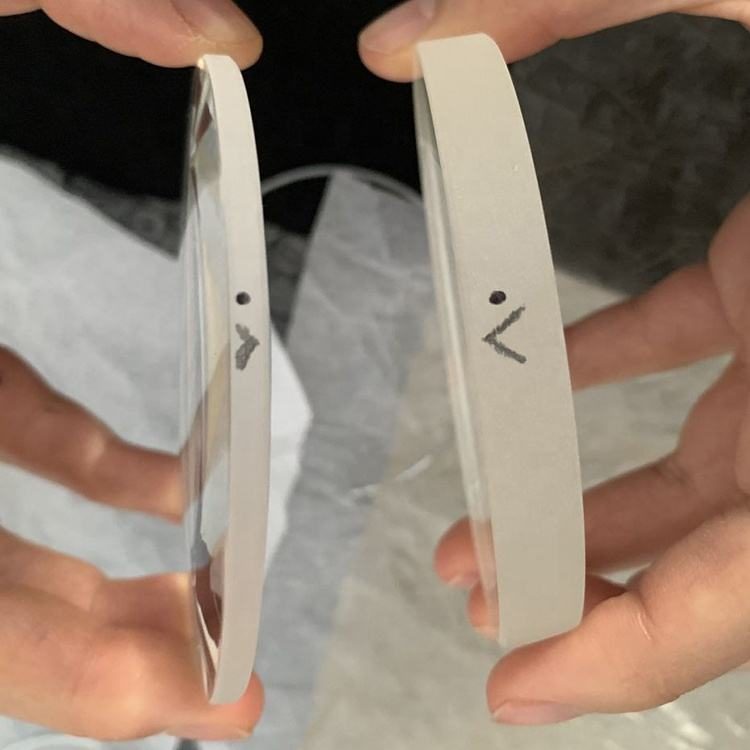 80x500 mm Silicon Achromatic Lens, AR Coated — image 1