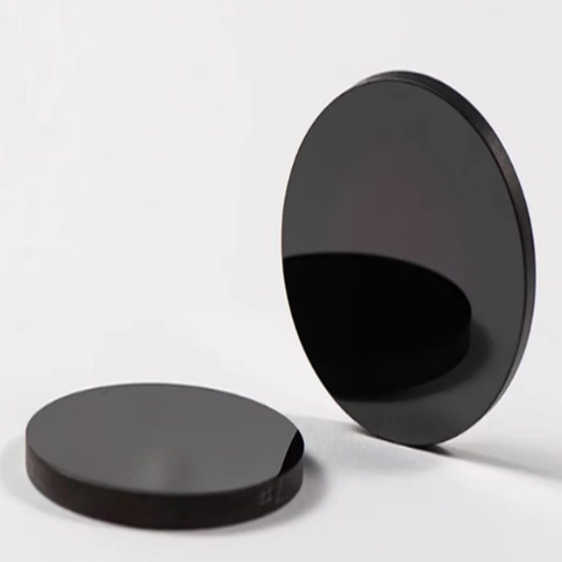 1 mm Silicon Convex Lens, AR Coated — image 1