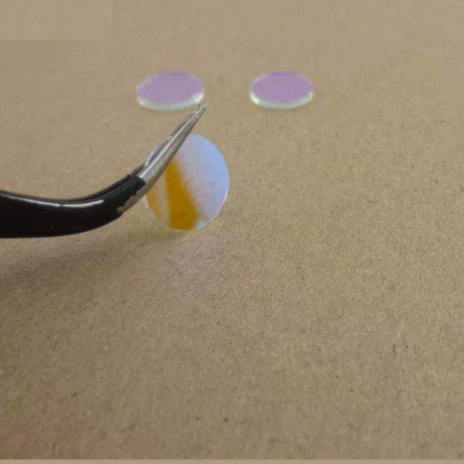 2 mm Silicon Round Optical Filter — image 1