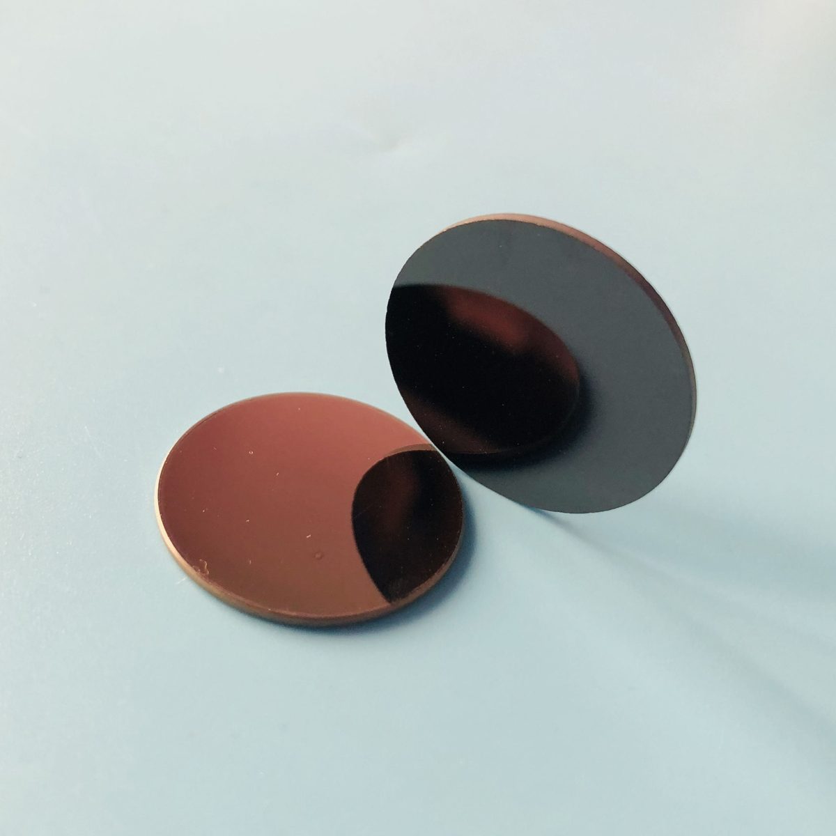 25 mm Silicon Round Optical Window, AR Coated — image 1