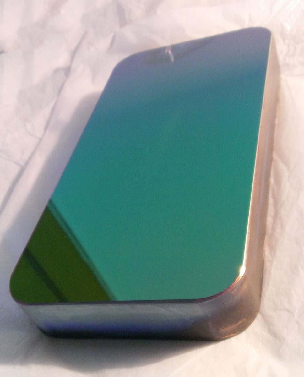 5x0.5 mm Silicon Round Optical Window, AR Coated — image 1