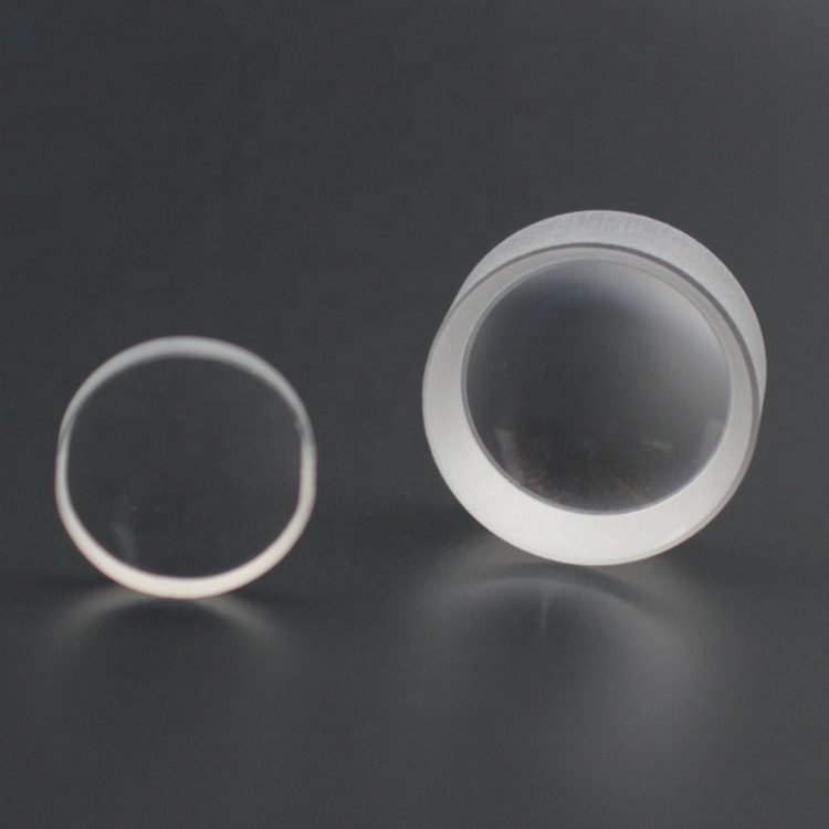 Custom Size ZnS Plano-concave Lens, AR Coated — image 1
