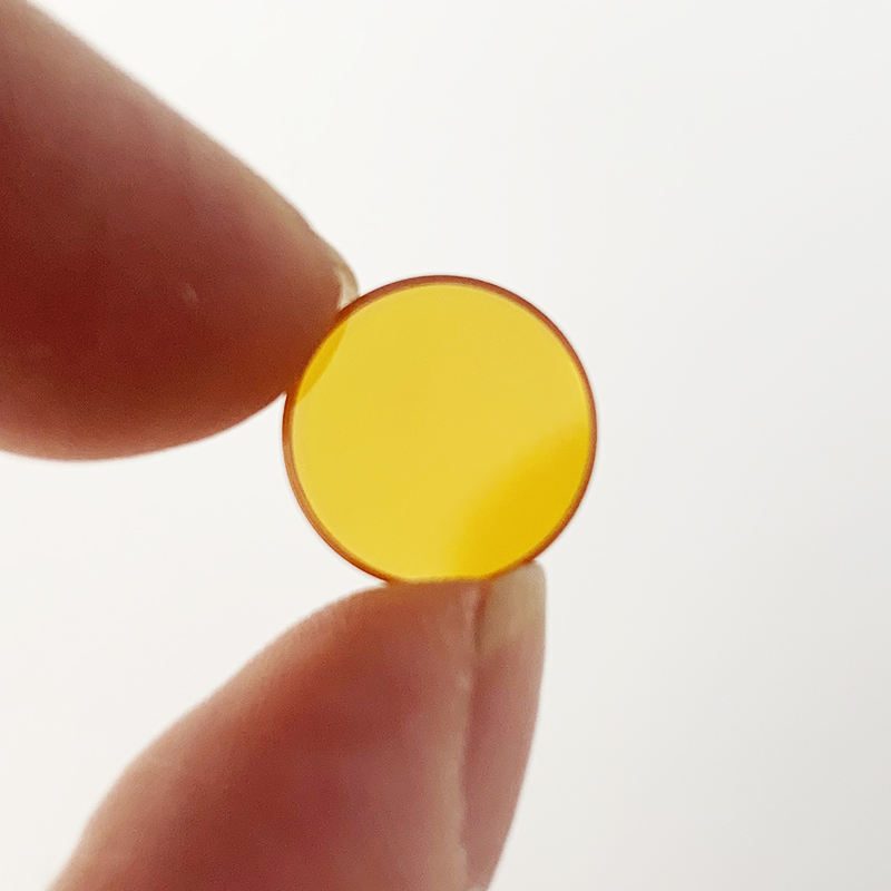 1 mm ZnS Round Optical Window, AR Coated — image 1