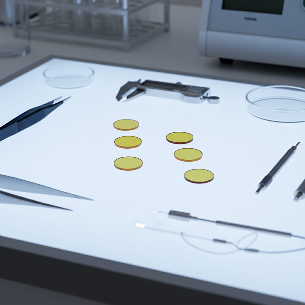 Custom Size ZnSe Beamsplitter — image 1