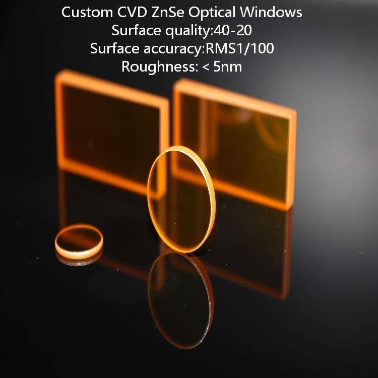 5 mm ZnSe Optical Window, AR Coated — image 1