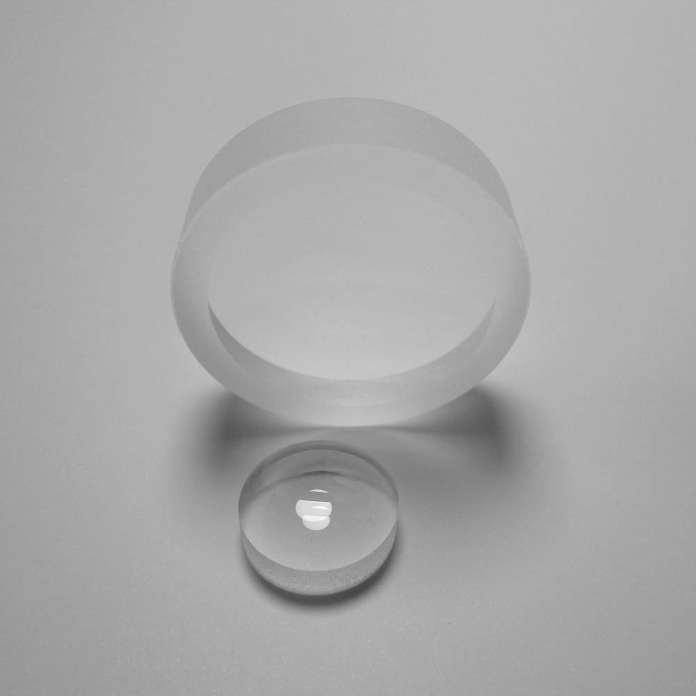 0.6 mm ZnSe Plano-convex Lens, AR Coated — image 1
