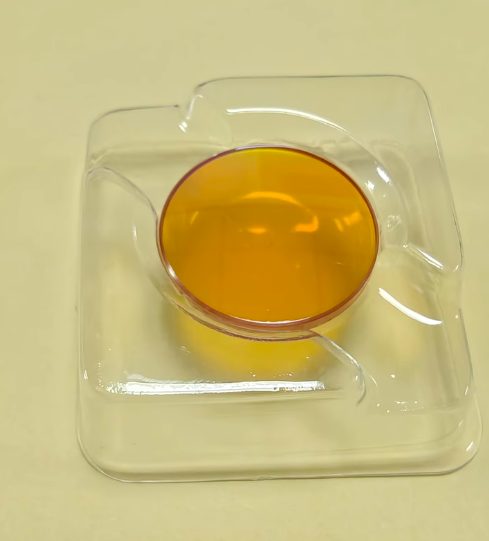 12x101.6 mm ZnSe Plano-convex Lens, AR Coated — image 1