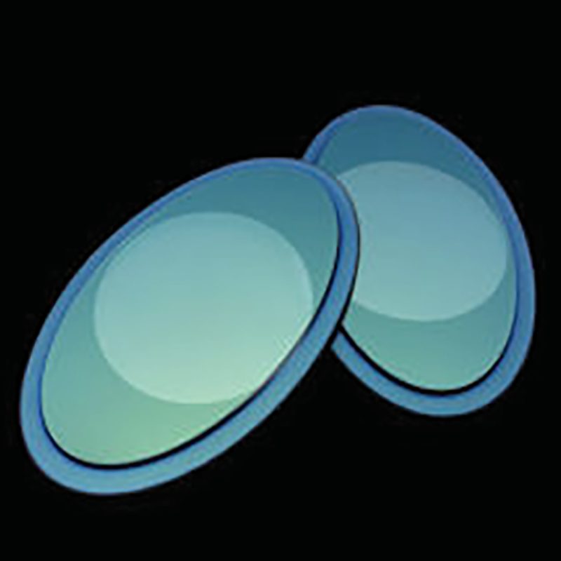 Custom Size ZnSe Plano-convex Lens, AR Coated — image 1
