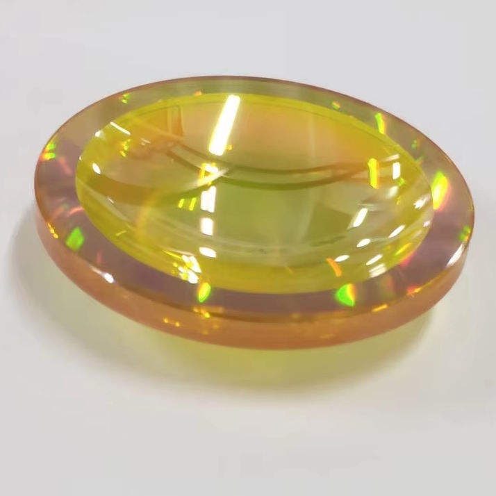 Custom Size ZnSe Plano-convex Lens, AR Coated — image 1