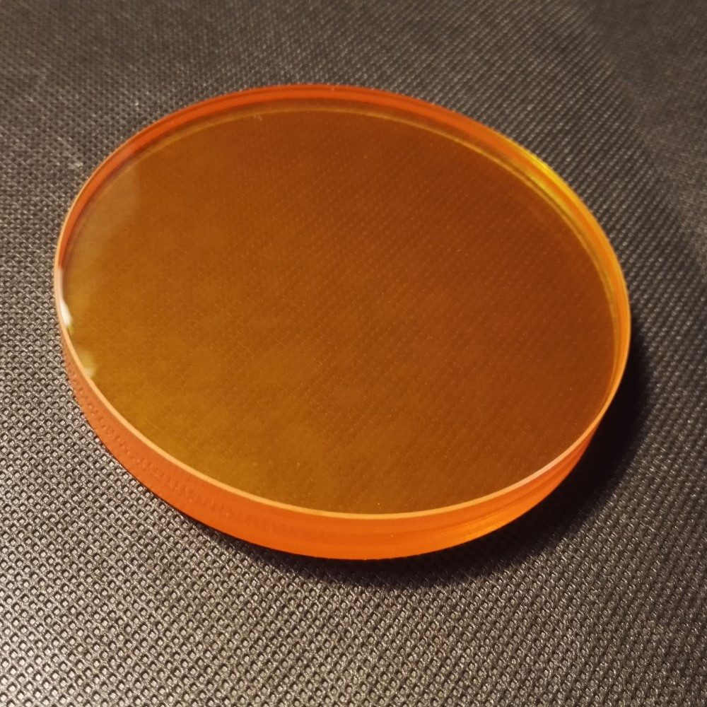 5x0.5 mm ZnSe Round Optical Window, AR Coated — image 1